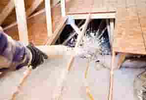 Attic insulation in Pascagoula